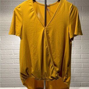 Alya Mustard Yellow Blouse